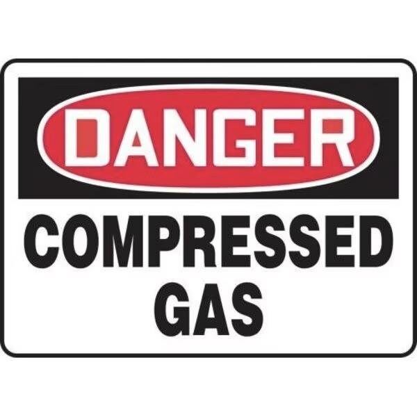 Accuform OSHA DANGER SAFETY SIGN COMPRESSED FRMCPG104VP FRMCPG104VP - main